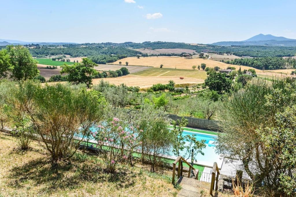 Agriturismo Podere Biancospino Piscina Privata Chianciano Terme Extérieur photo
