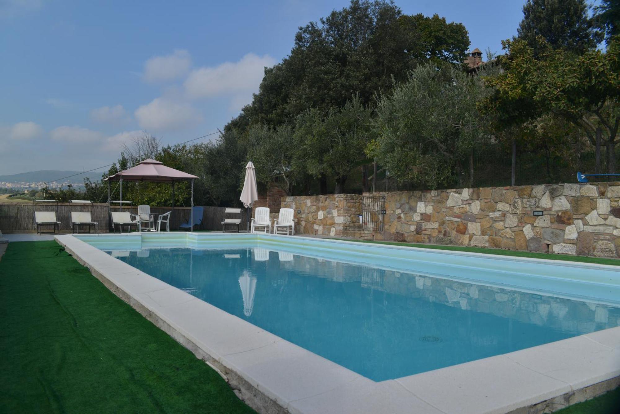 Agriturismo Podere Biancospino Piscina Privata Chianciano Terme Extérieur photo